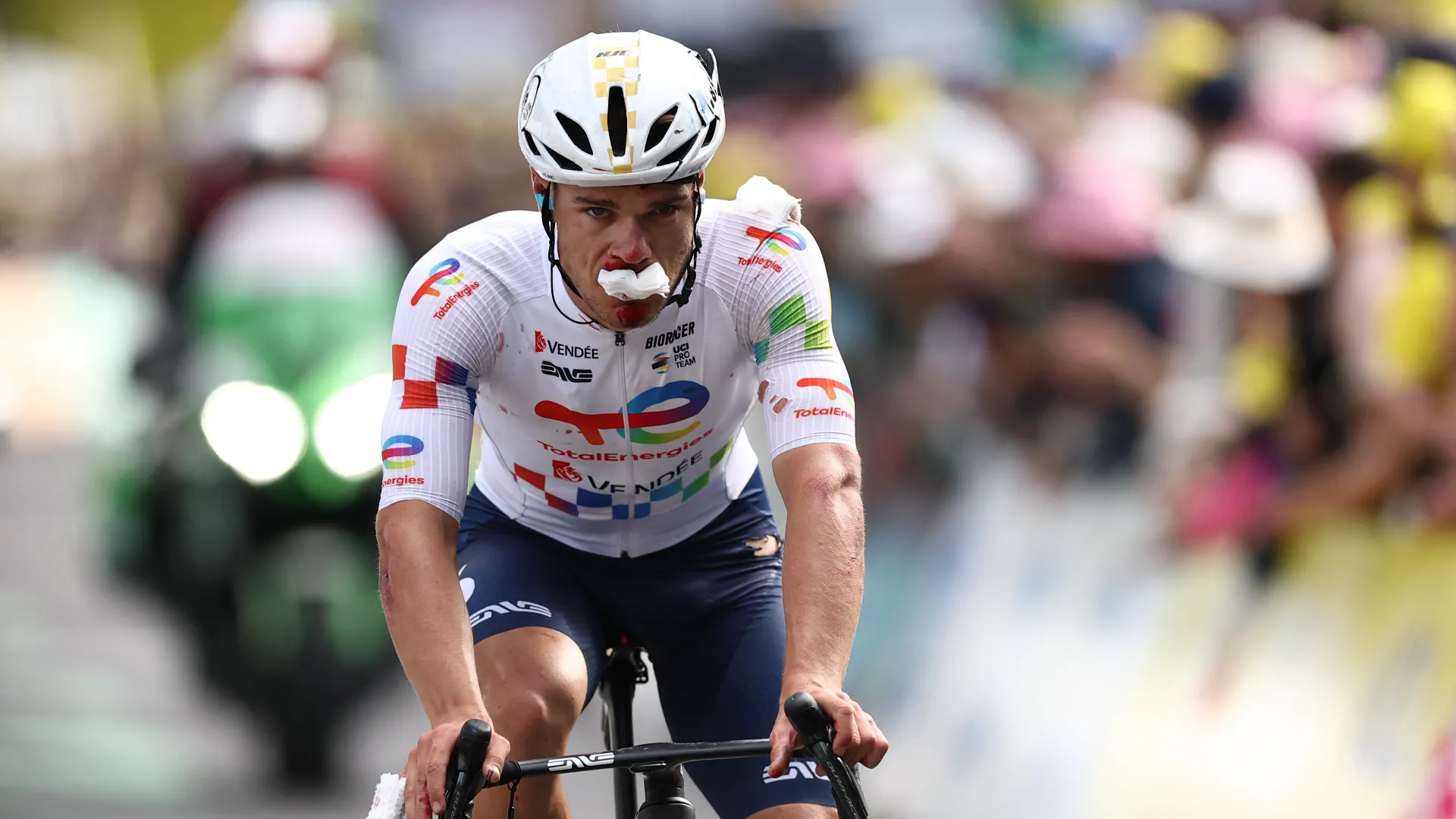 Sarebbe potuta finire anche peggio per il campione
