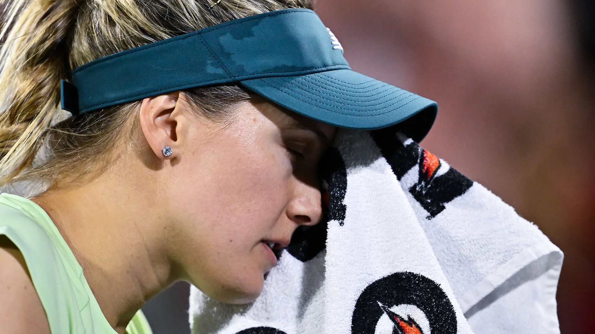Dopo la sconfitta contro Belinda Bencic, Bouchard ha salutato per l'ultima volta il pubblico di Toronto