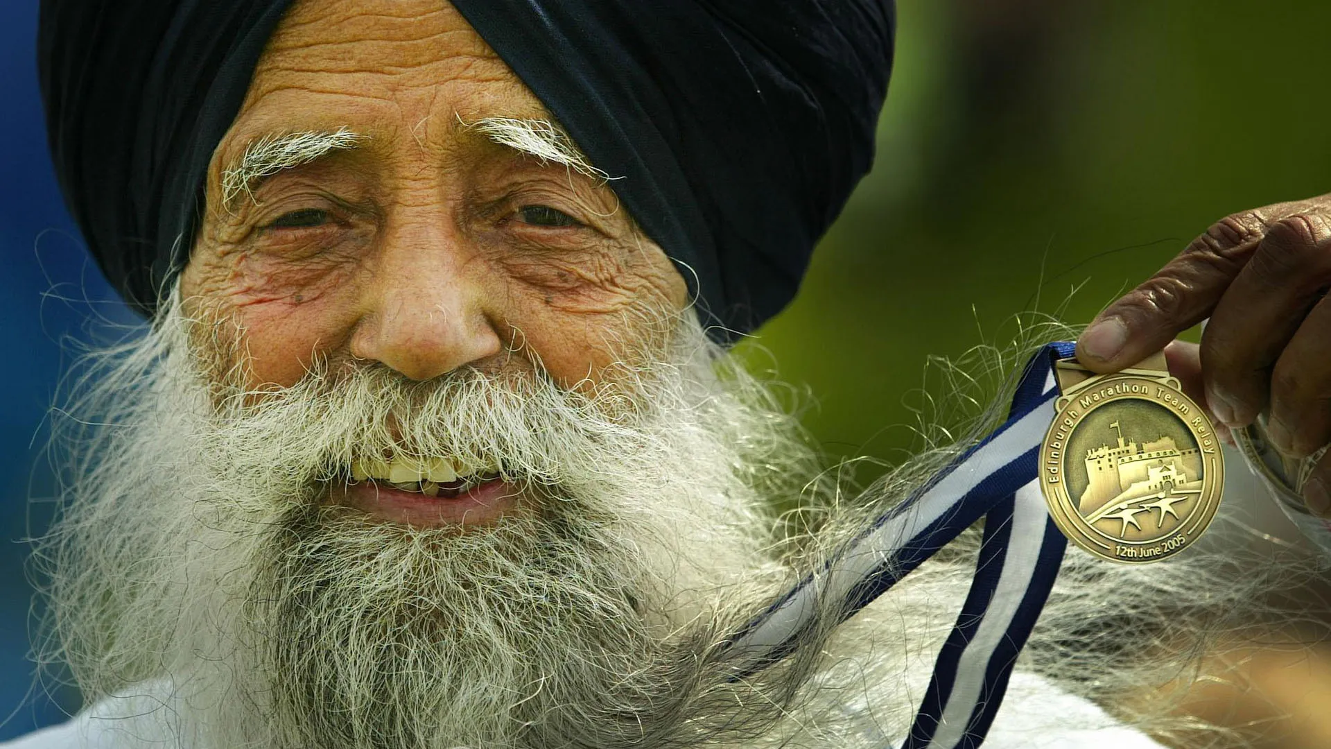 Singh è ritenuto il corridore più anziano di sempre ad aver completato una maratona
