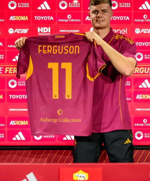 Evan Ferguson, la Roma ufficializza l’arrivo del suo primo irlandese