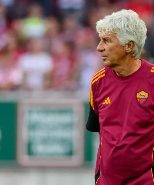 Gian Piero Gasperini soddisfatto dei primi passi della sua Roma