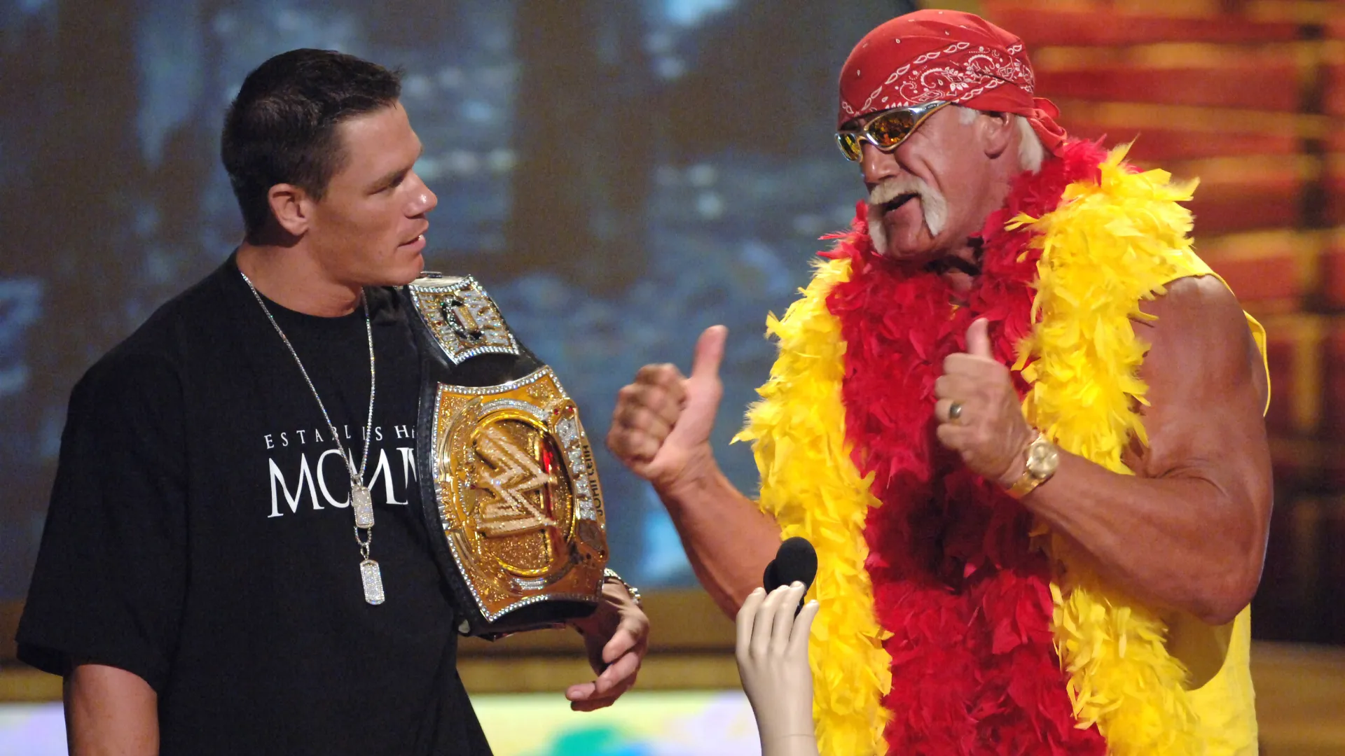 Il suo bilancio a WrestleMania è di dieci partecipazioni: 8 vittorie e 2 sconfitte
