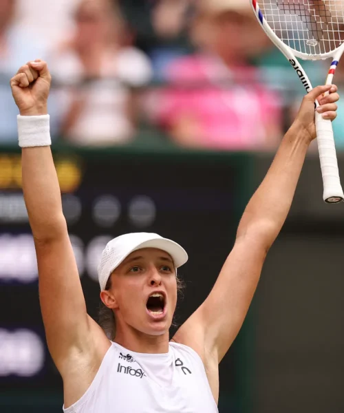 Iga Swiatek per la prima volta in semifinale a Wimbledon