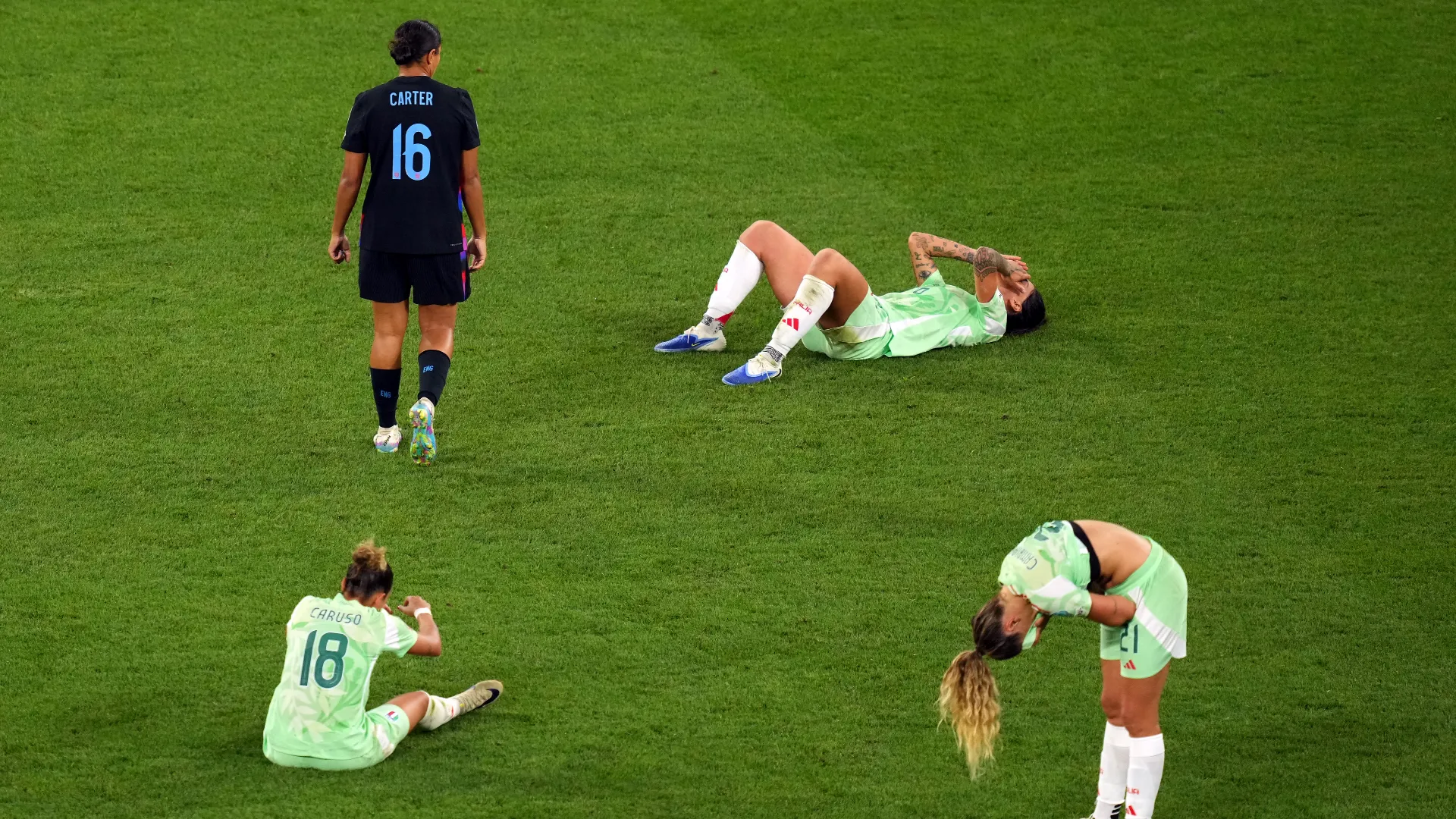 ... non c'è più alcuna possibilità di accedere alla finale del campionato europeo... 