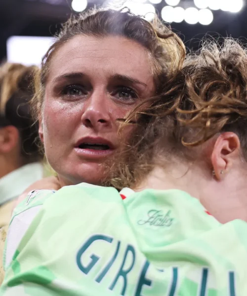 Dopo l’atroce beffa Azzurre disperate e in lacrime: le foto