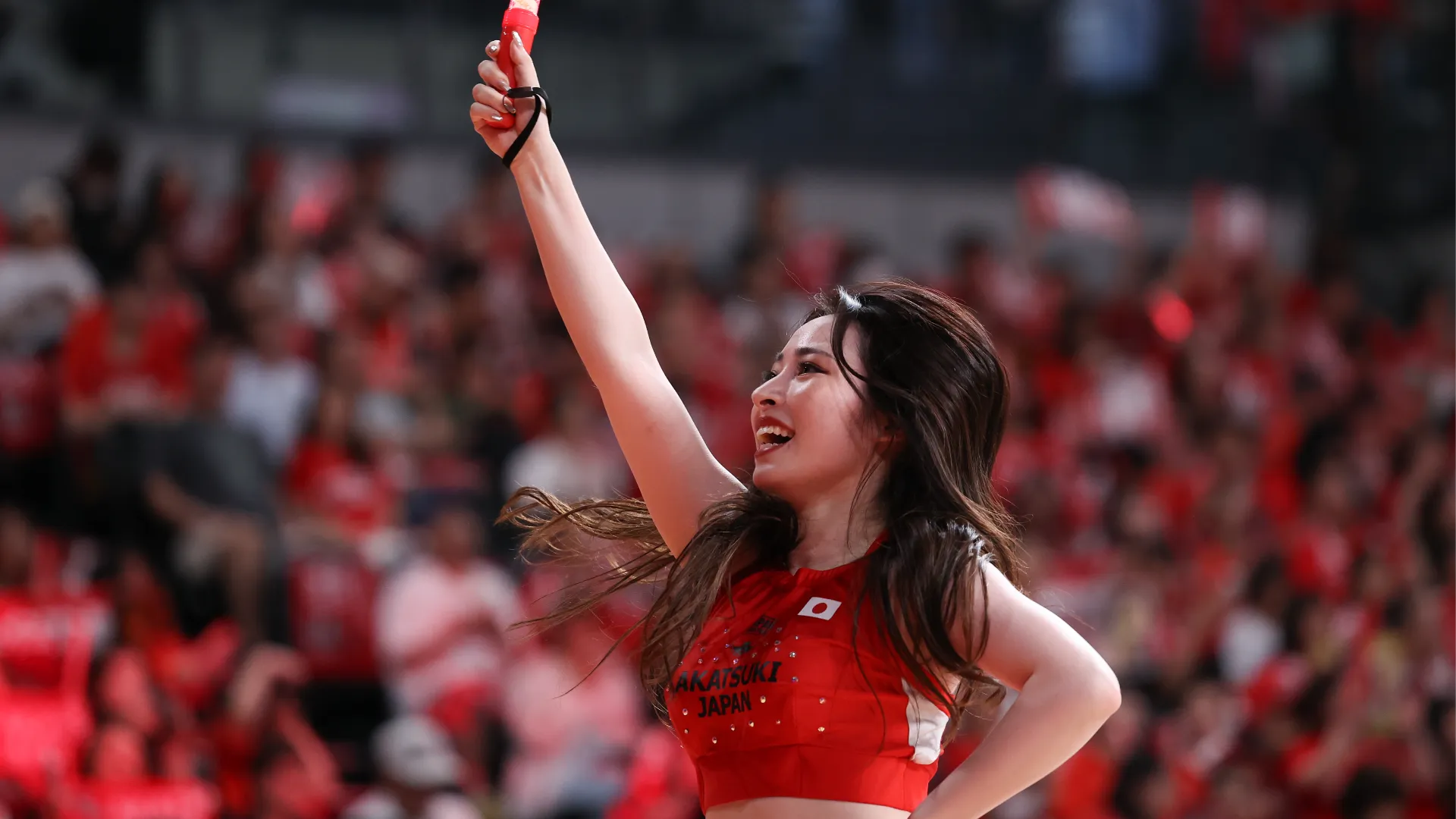 Le cheerleader hanno eseguito esibizioni perfette