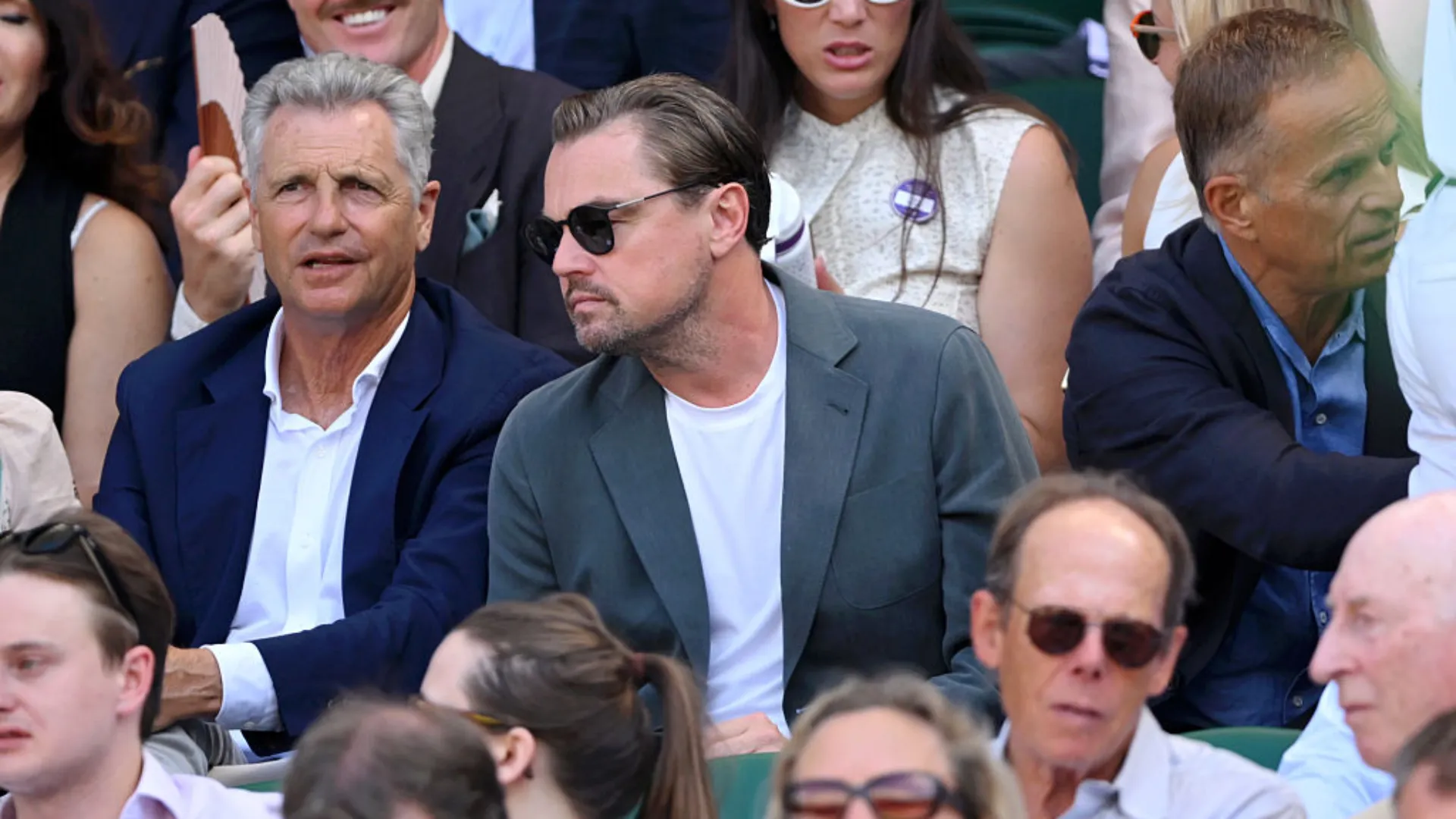 Anche venerdì non sono mancati i personaggi noti a Wimbledon