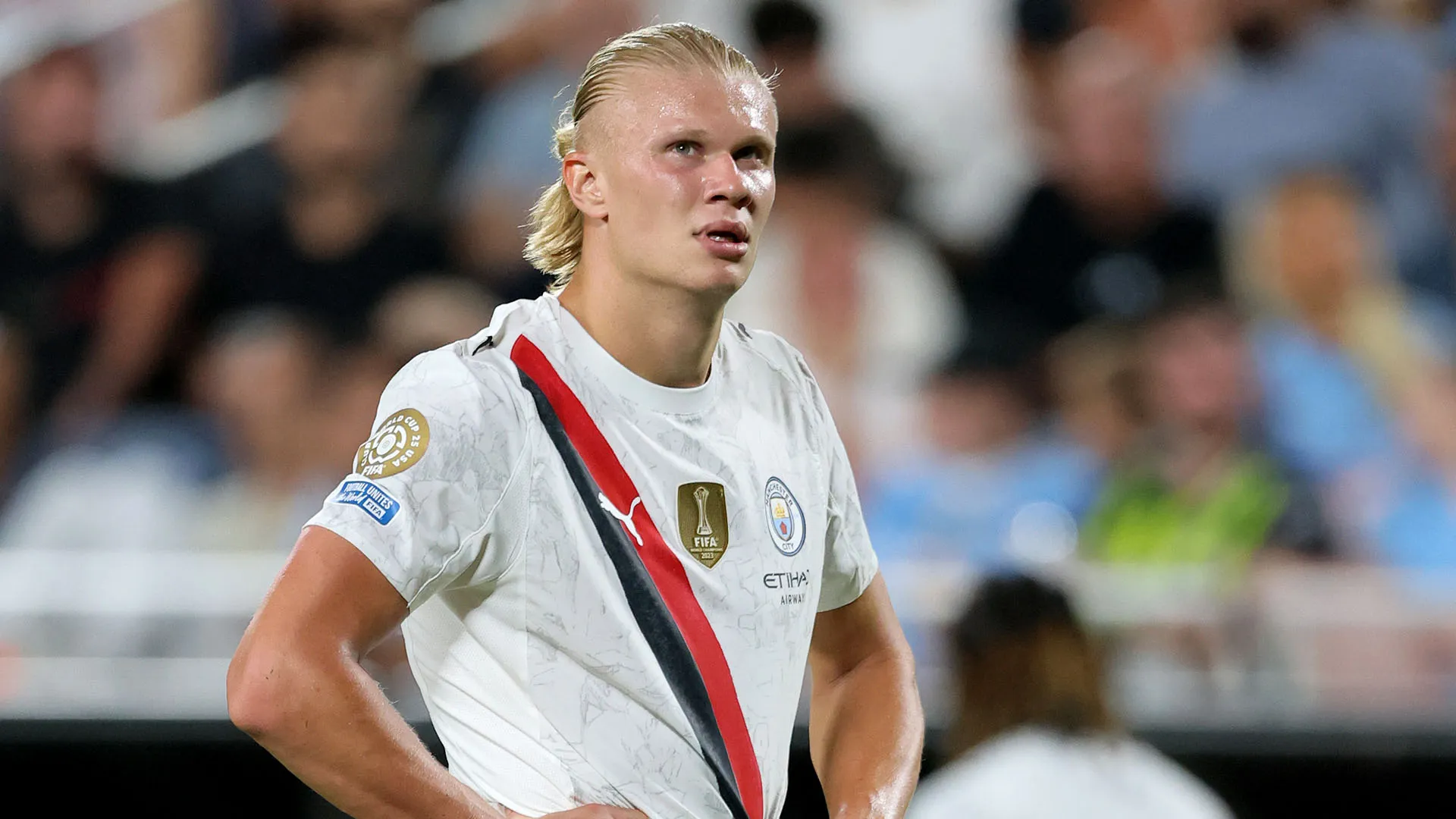 Erling Haaland è stato sostituito prima dei tempi supplementari