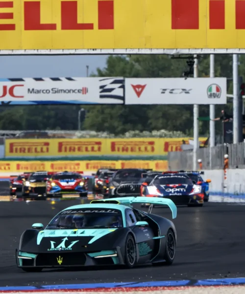 Doppietta preziosa e con dedica speciale per Maserati a Misano