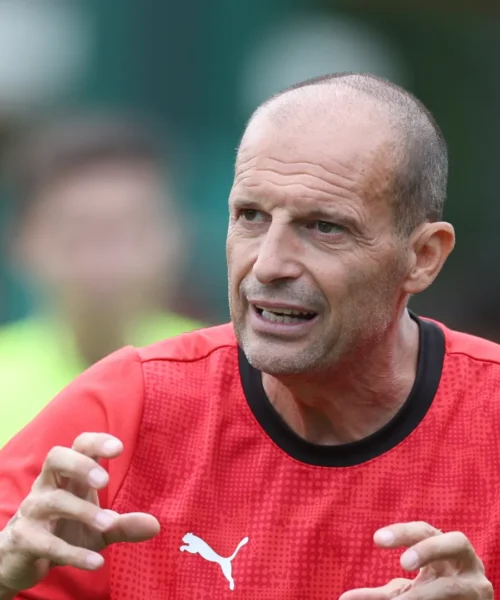 Milan in partenza per la tournée di amichevoli
