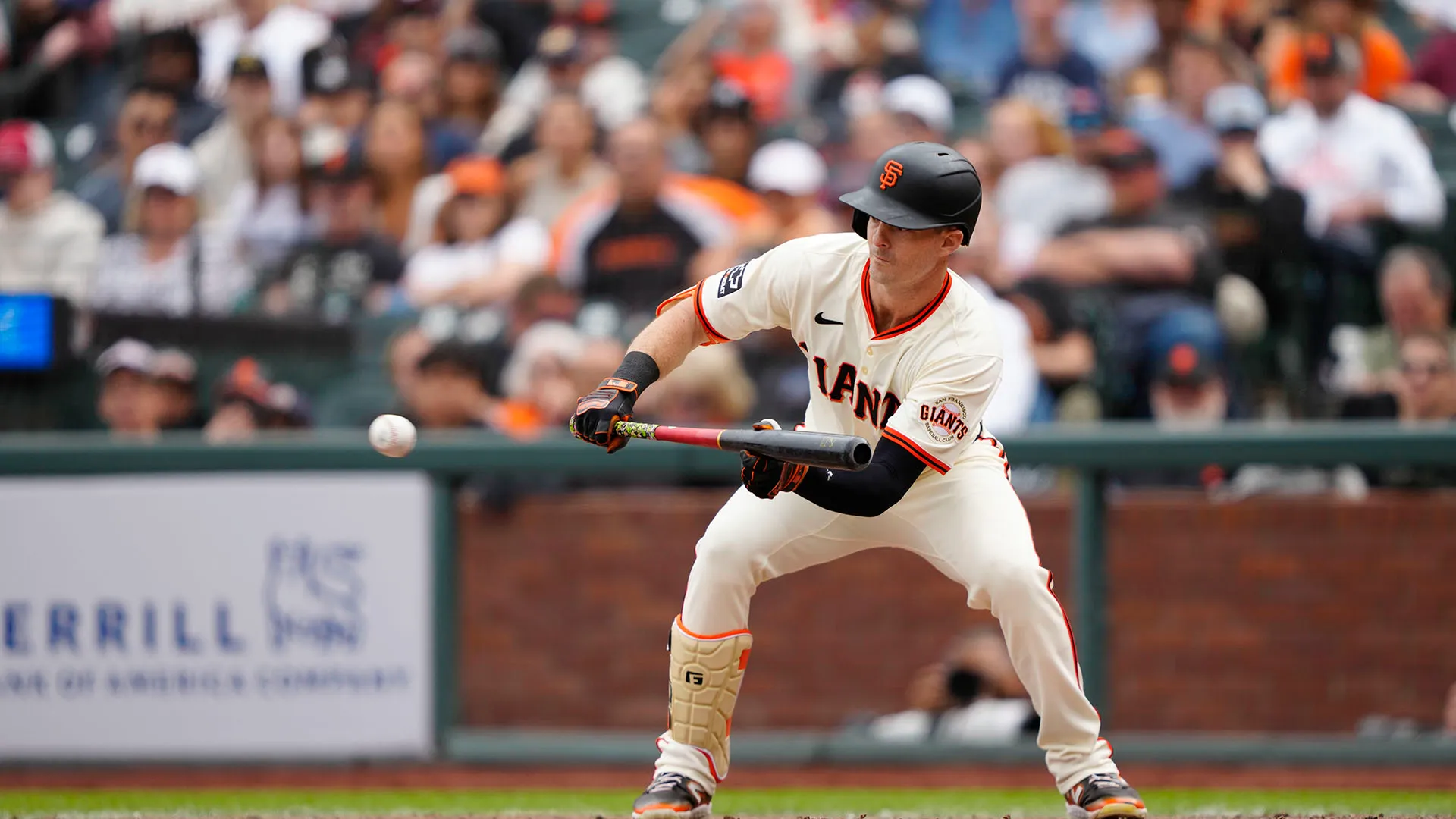 L'esterno dei Giants Mike Yastrzemski ha dato spettacolo durante la partita contro i Pirates