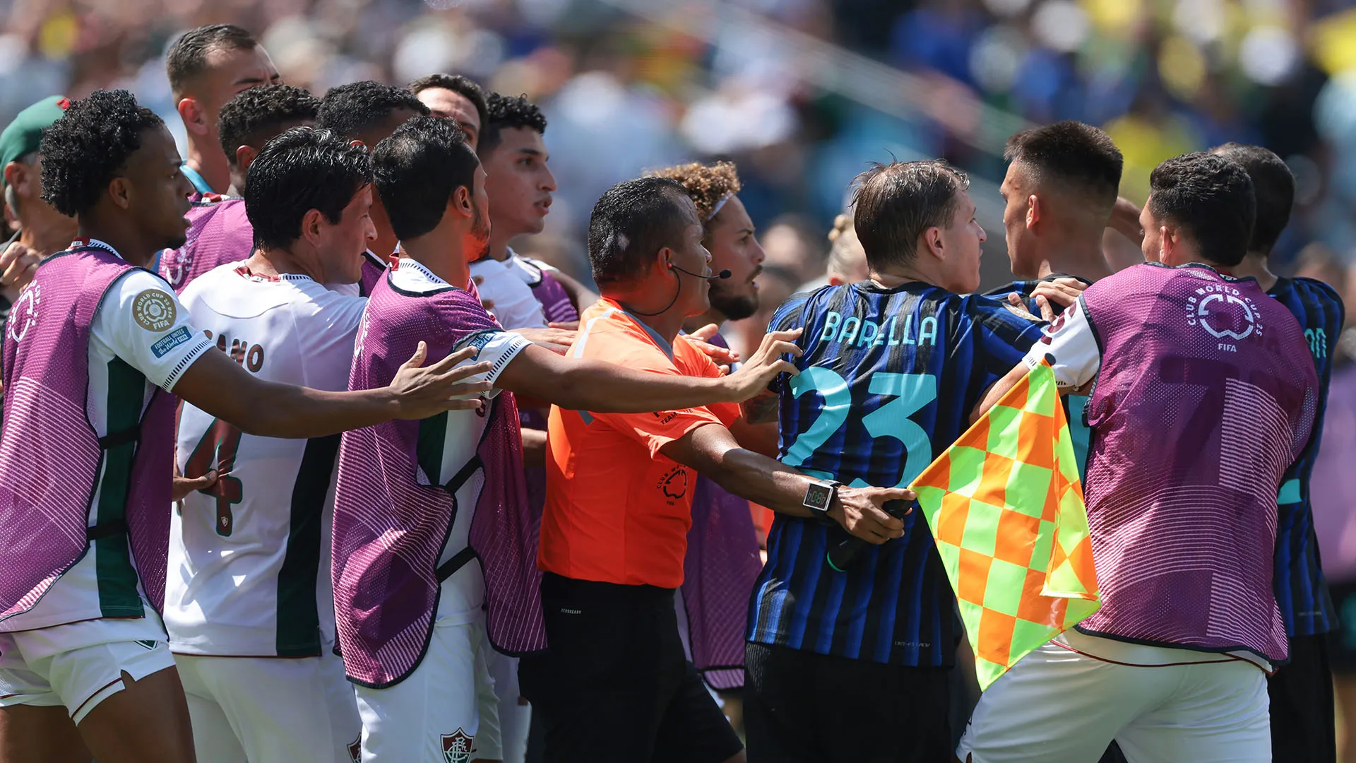 Dato che la sua squadra era in vantaggio, Portaluppi ha pensato di perdere tempo