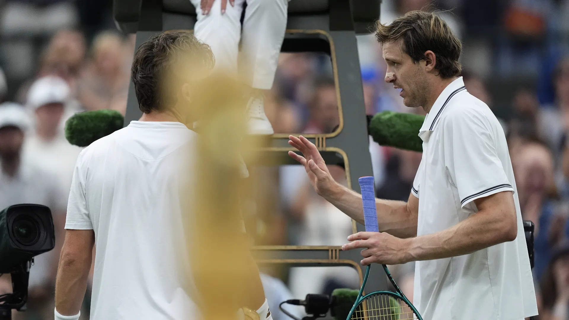 Cameron Norrie ha sconfitto Nicolas Jarry agli ottavi di finale di Wimbledon
