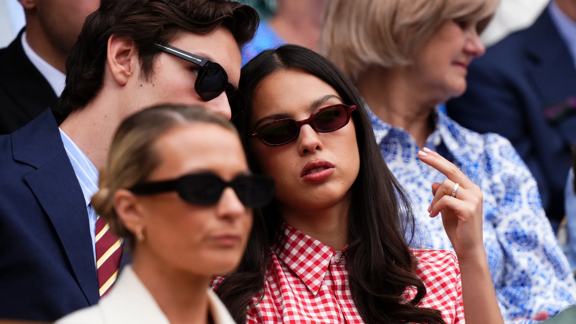 Dietro Tuchel c'era la cantante statunitense Olivia Rodrigo
