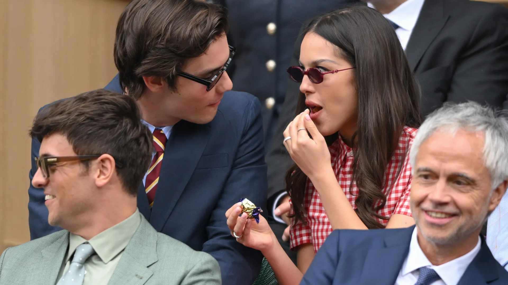 I due non hanno voluto perdersi l'appuntamento con Wimbledon