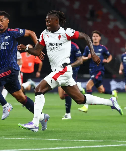 Milan ko, l’Arsenal fa festa a Singapore: le immagini del match