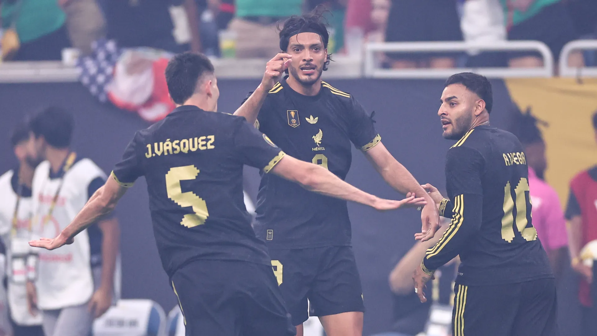 L'attaccante ha segnato il primo gol del Messico contro gli Stati Uniti