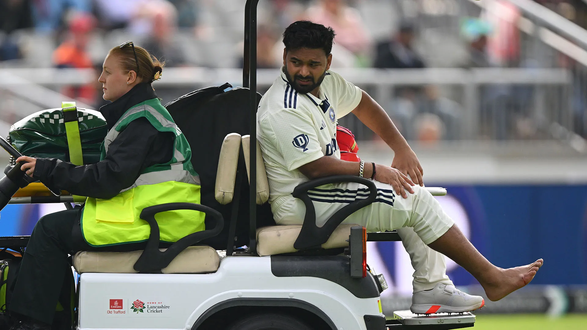 Auguri di pronta guarigione a Rishabh Pant
