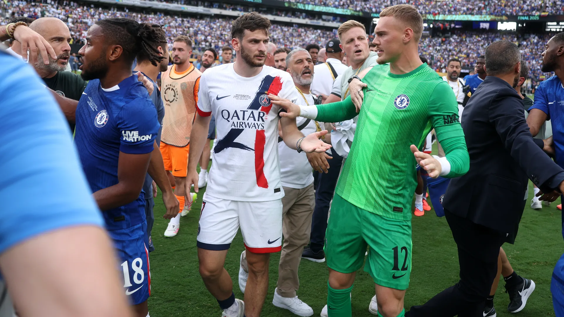Scene davvero spiacevoli quelle viste al MetLife Stadium
