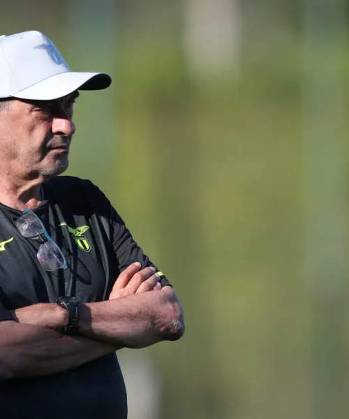 Lazio, paura per Maurizio Sarri dopo un malore: allarme rientrato