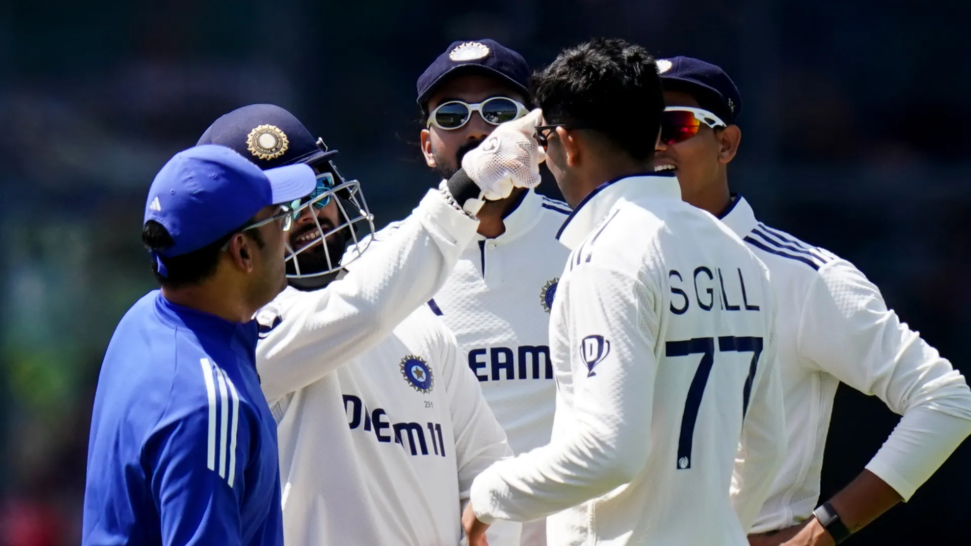 Shubman Gill infortunato durante il Day 3 di India-Inghilterra
