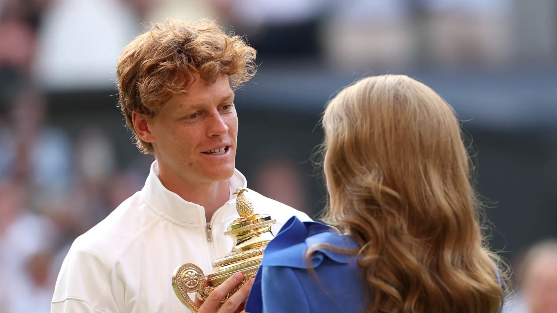 E' il primo italiano a vincere a Wimbledon