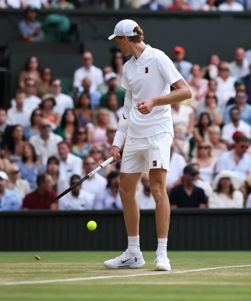 Tappo di champagne ritarda Jannik Sinner: John McEnroe furente