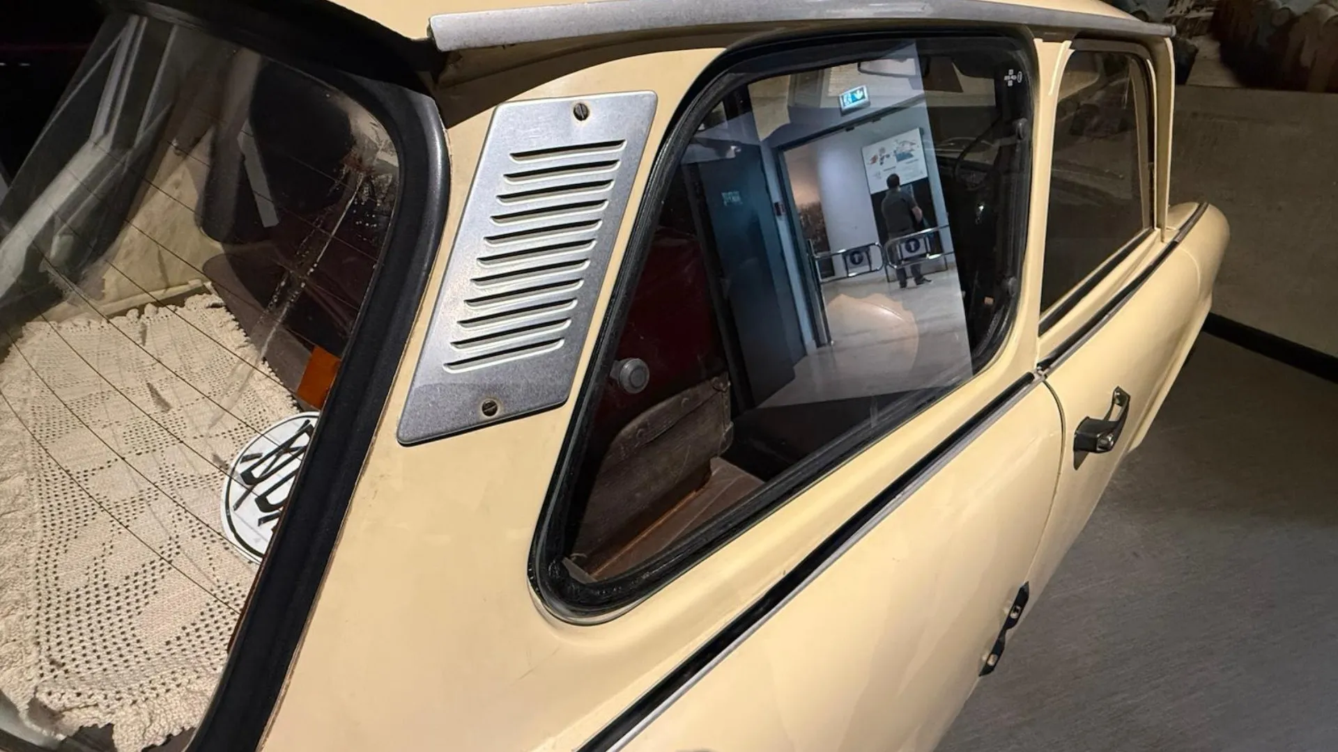 .. mentre il modello più diffuso (P601, protagonista di queste immagini) arrivava a 594 cc e 26 cavalli