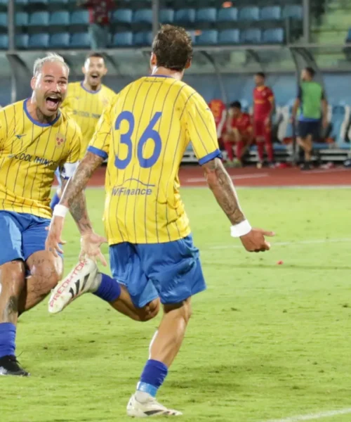 Manfroni (e Girolomoni) castigano: le foto della sorprendente impresa