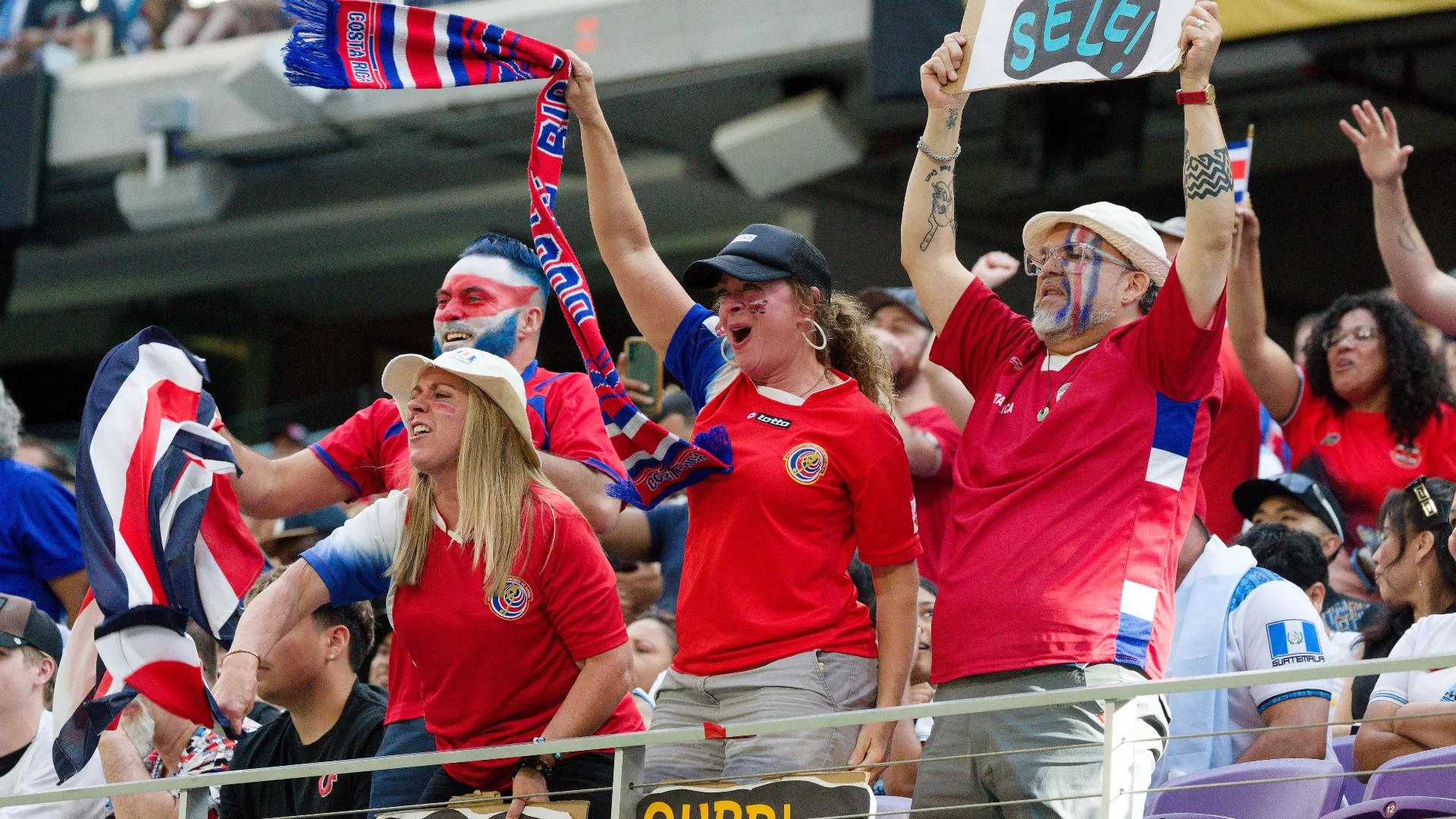 Alla Costa Rica non è bastato il grande supporto arrivato dal proprio pubblico