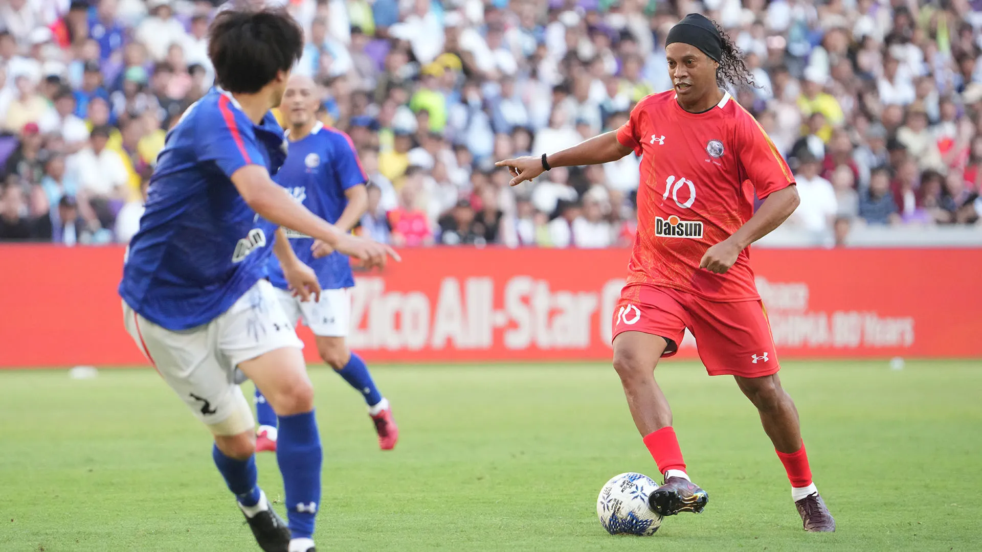 Il team "Zico World Legends" ha vinto 3-1