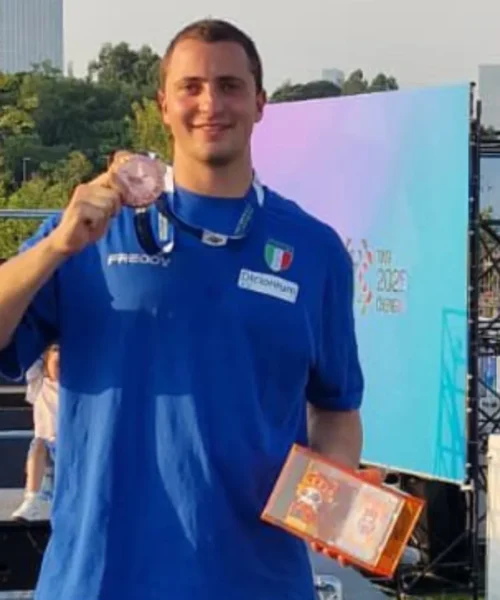 Andrea Consolini, storico bronzo nel Parkour Speed