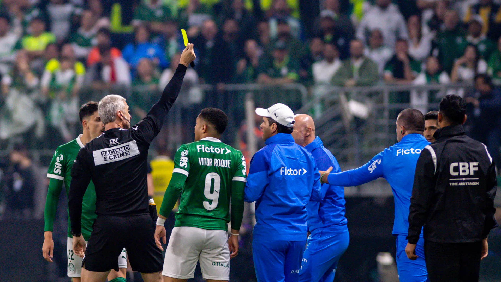 A nulla sono servite le proteste della panchina del Palmeiras
