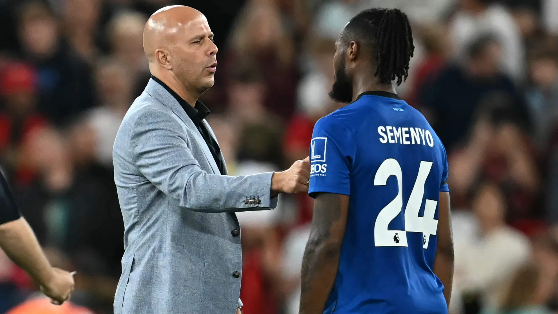 L'allenatore del Liverpool ha poi provato a rincuorare il calciatore