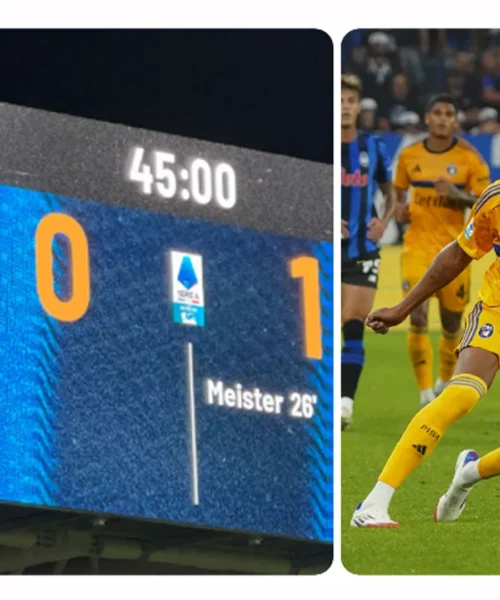 Henrik Meister lotta e fa gol subito in serie A (ma per qualche minuto): le foto