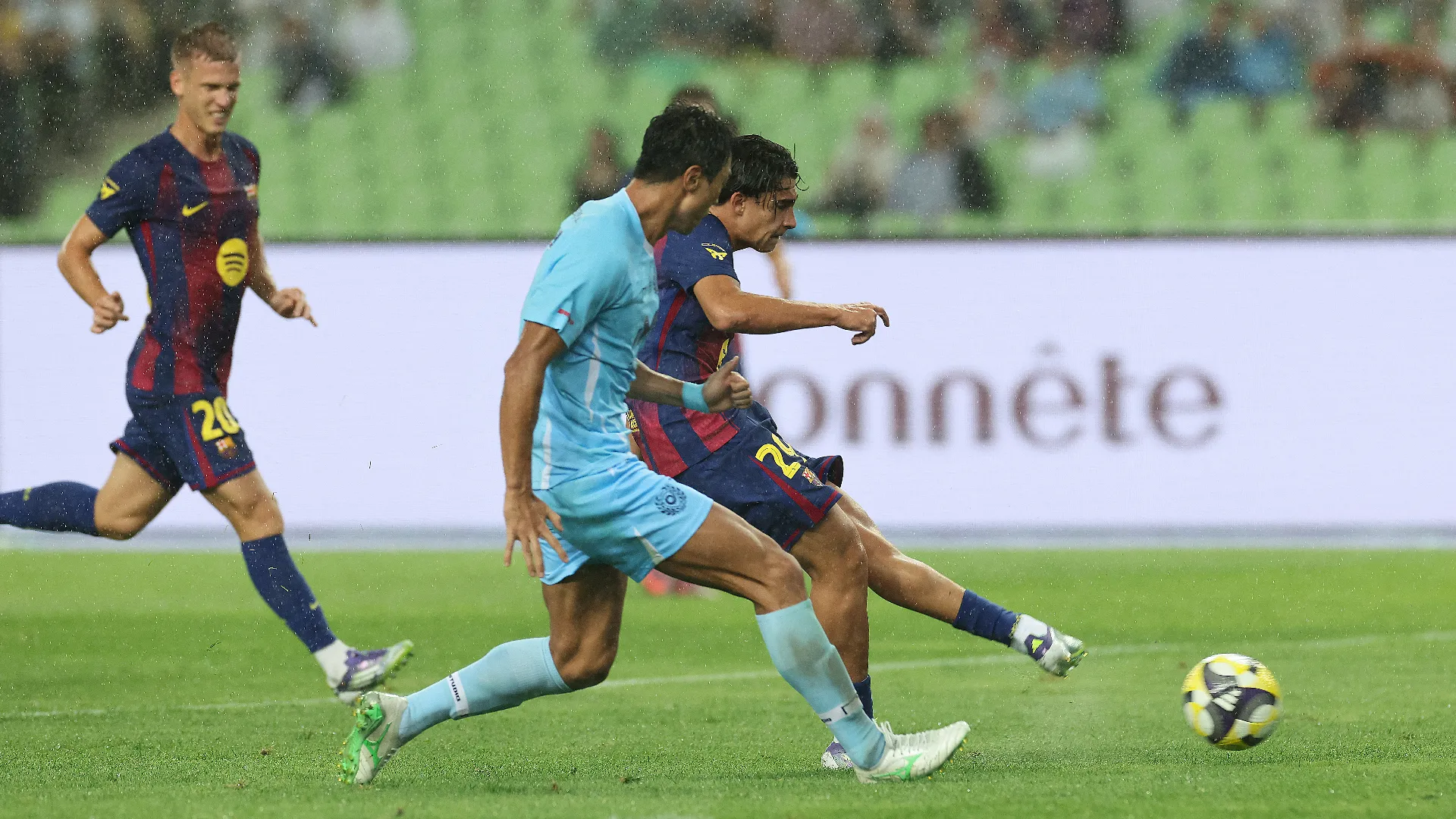 5-0 il punteggio finale della gara amichevole
