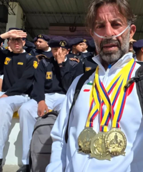 Carlo Calcagni si supera in Ecuador: tre ori, nuovo record mondiale