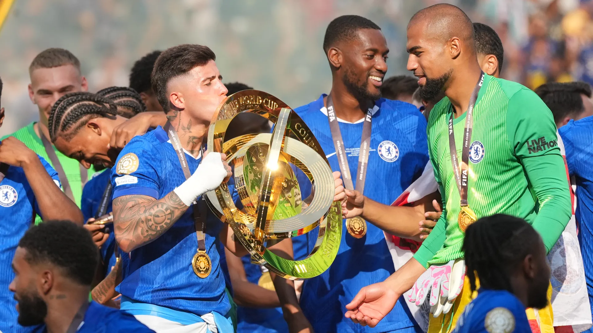 I calciatori Blues hanno deciso di donare parte del premio del Mondiale per Club alla famiglia di Diogo Jota

