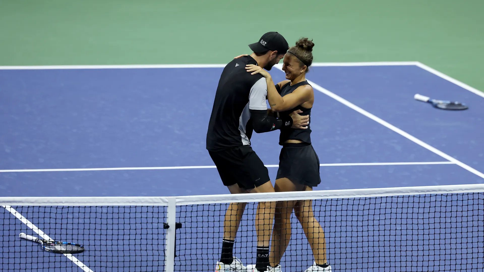 La coppia azzurra ha vinto il torneo di doppio misto agli US Open, ripetendo il successo dello scorso anno
