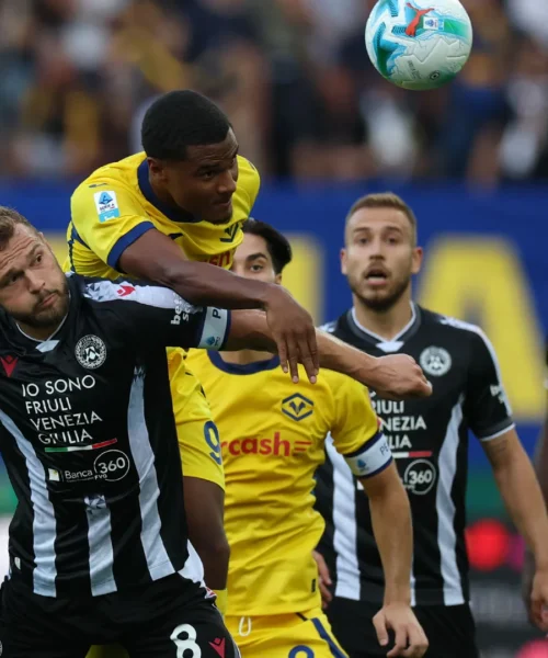 Udinese ed Hellas Verona iniziano la loro serie A con un pareggio