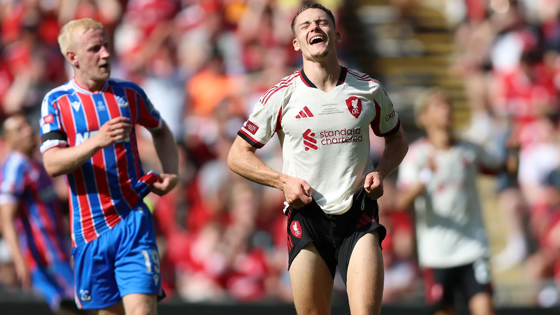 I Reds sono usciti sconfitti dalla finale della Community Shield contro il Crystal Palace
