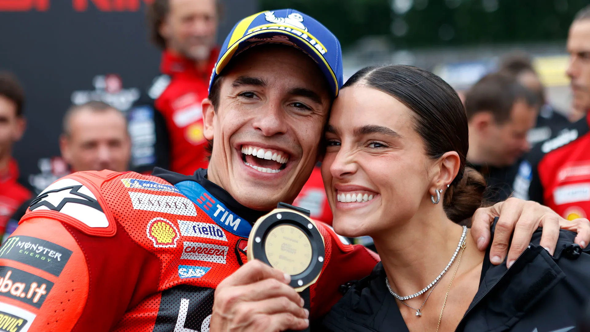 Gemma Pinto è il segreto di Marc Marquez: le immagini più belle