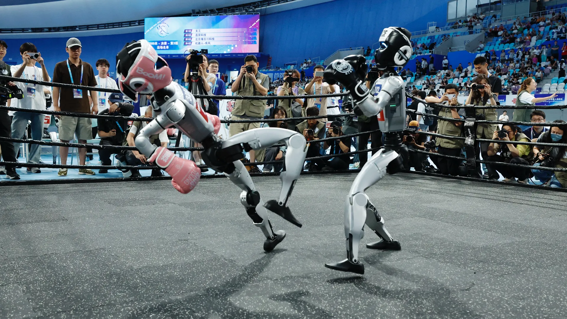 C'è anche chi crede che un giorno gli sport tra robot saranno più popolari di quelli tra umani