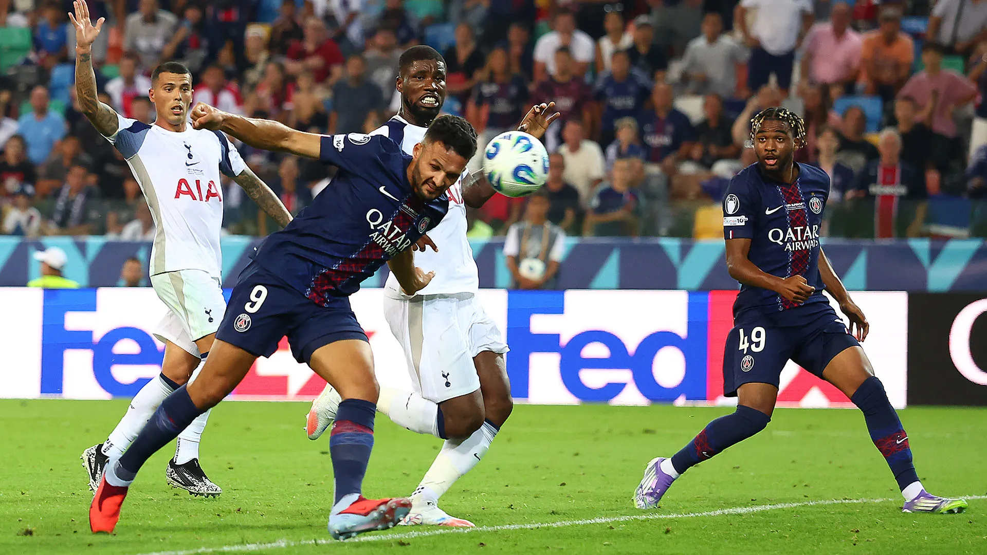 Goncalo Ramos ha segnato nei minuti di recupero salvando il PSG dalla sconfitta
