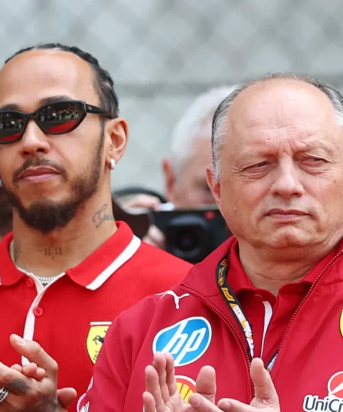 Frederic Vasseur manda un messaggio a Charles Leclerc e Lewis Hamilton