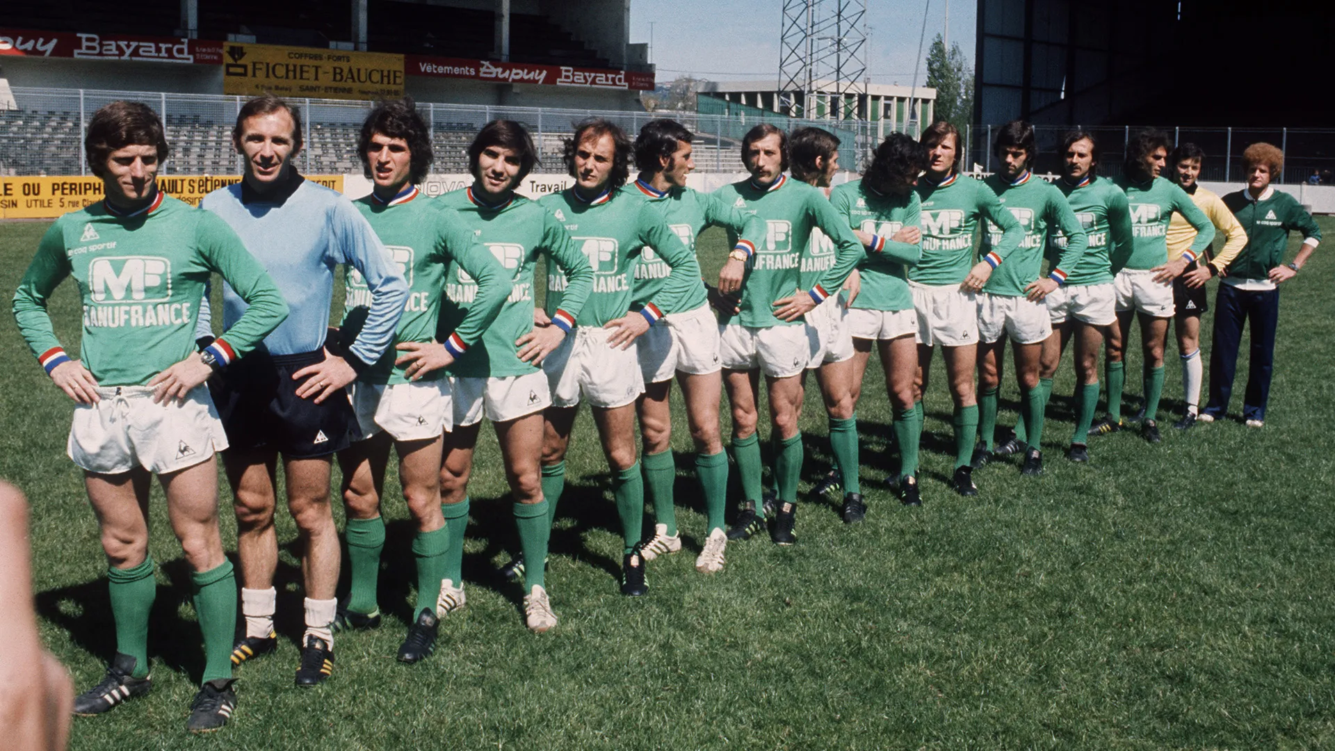 ... al timone del Saint-Étienne ha fatto incetta di trofei... 