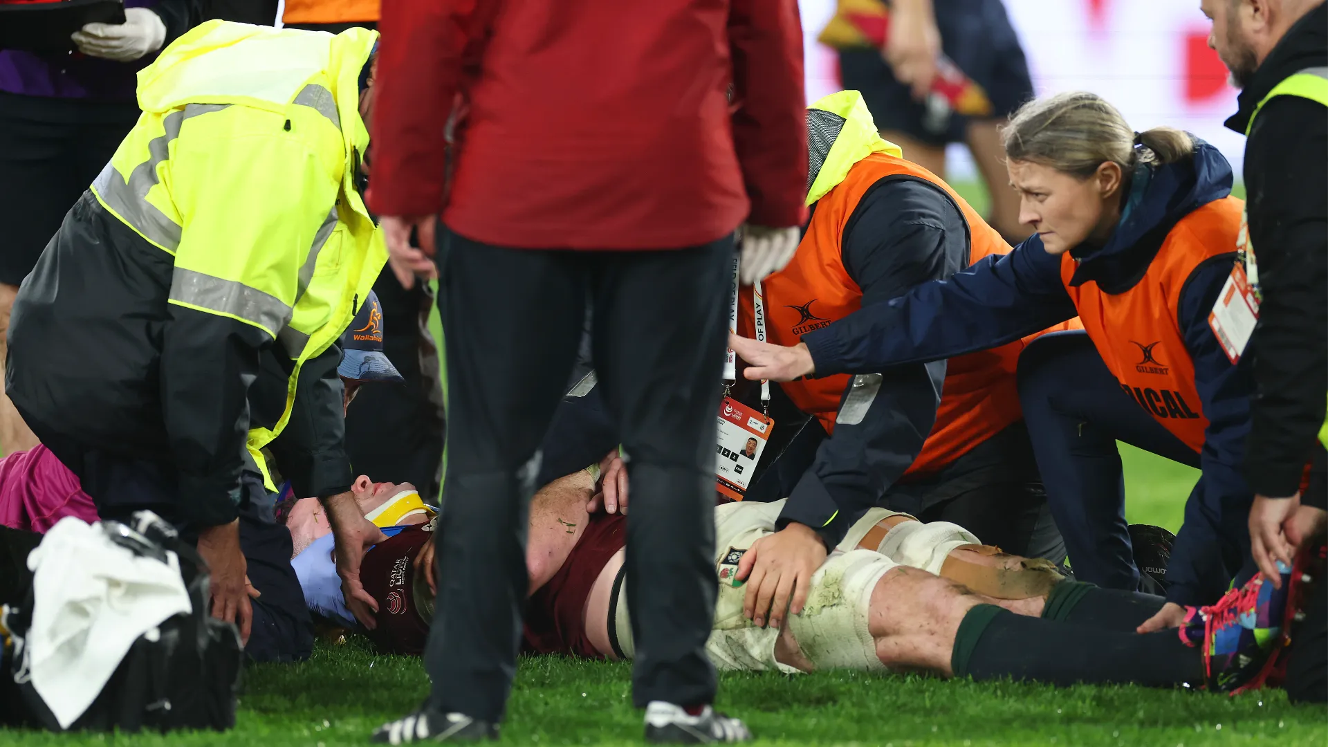 Bruttissimo infortunio per James Ryan durante Australia-British and Irish Lions
