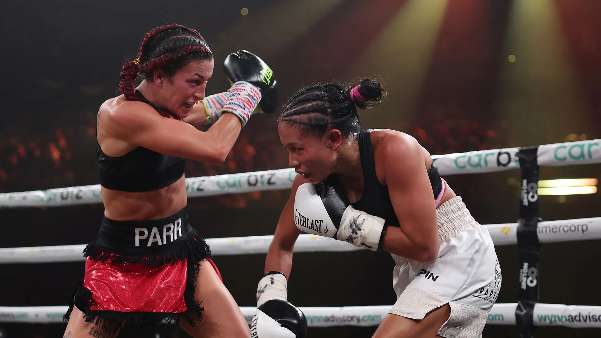 Jasmine Parr ha fatto una grande impressione nel match disputato a Sydney, ma ha rischiato la squalifica per una mossa illegale