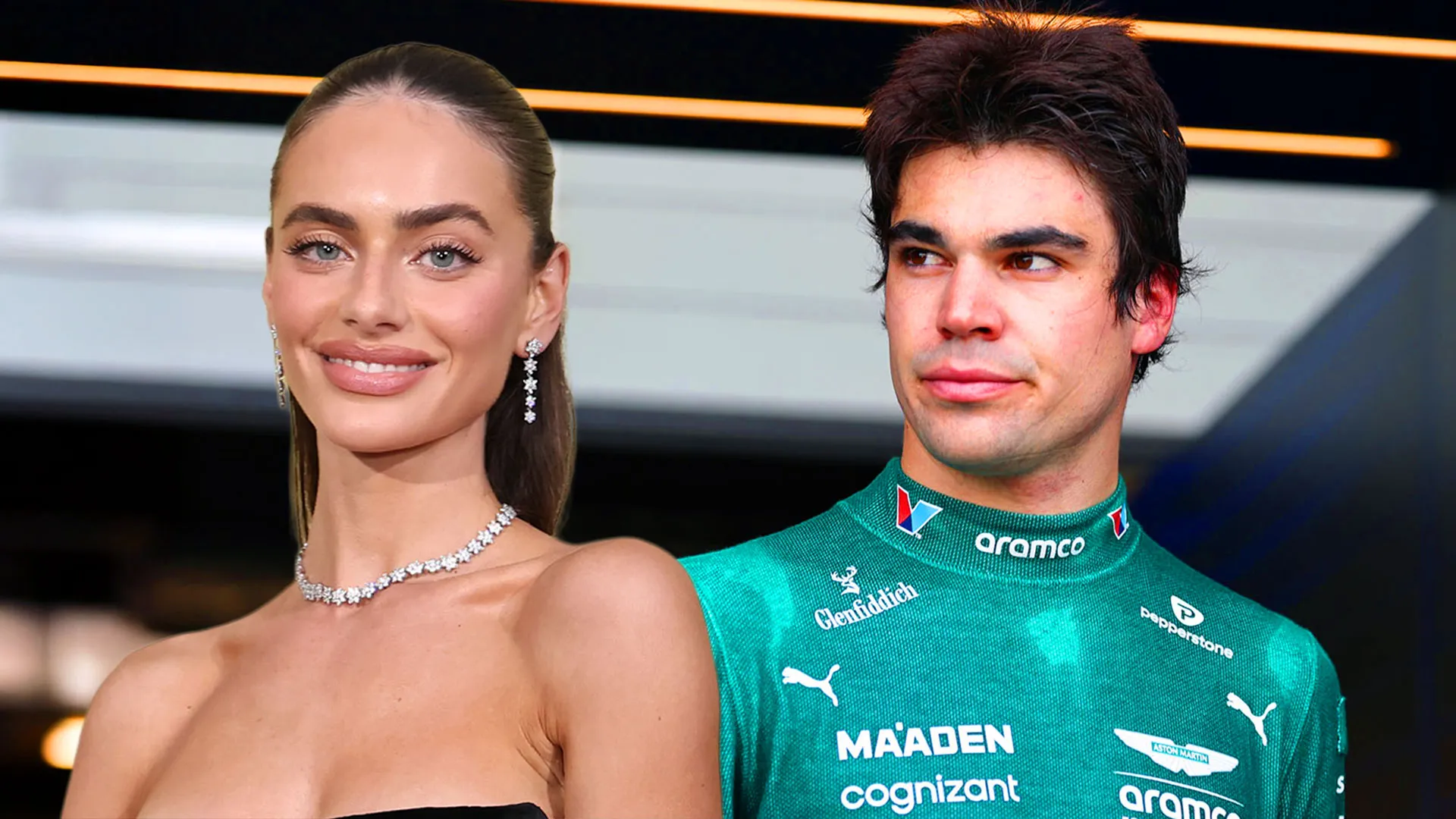 Lance Stroll è stato avvistato in vacanza con la modella