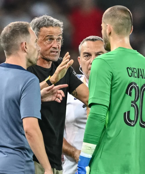 Luis Enrique esalta Chevalier e non pensa più a Donnarumma